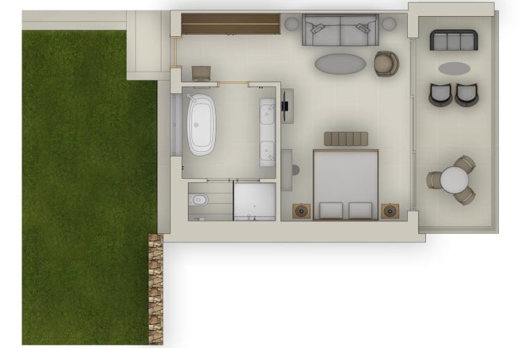 Floorplan Double Room
